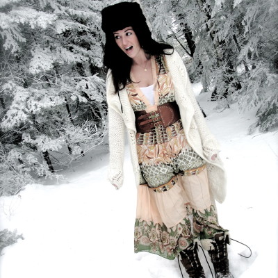 Winter woodland wonderland.