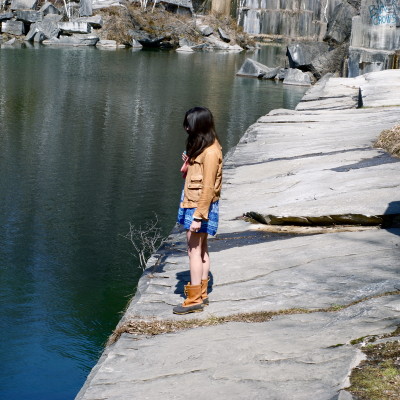 Losing track of the English language at the Dorset Quarry.