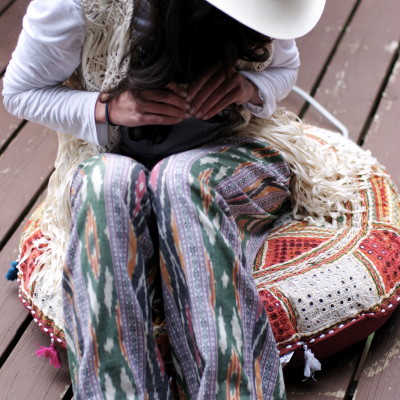 Secured: Moroccan floor pillows.