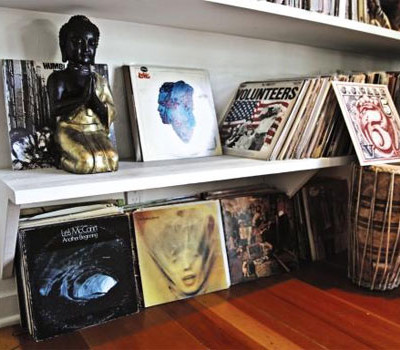 Down the rabbit hole: Chris Robinson on his personal vinyl record collection.