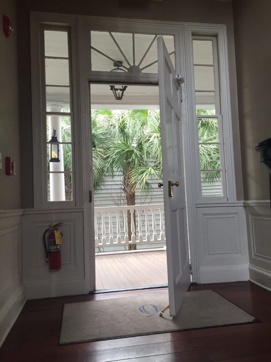 Zero George Charleston hallway