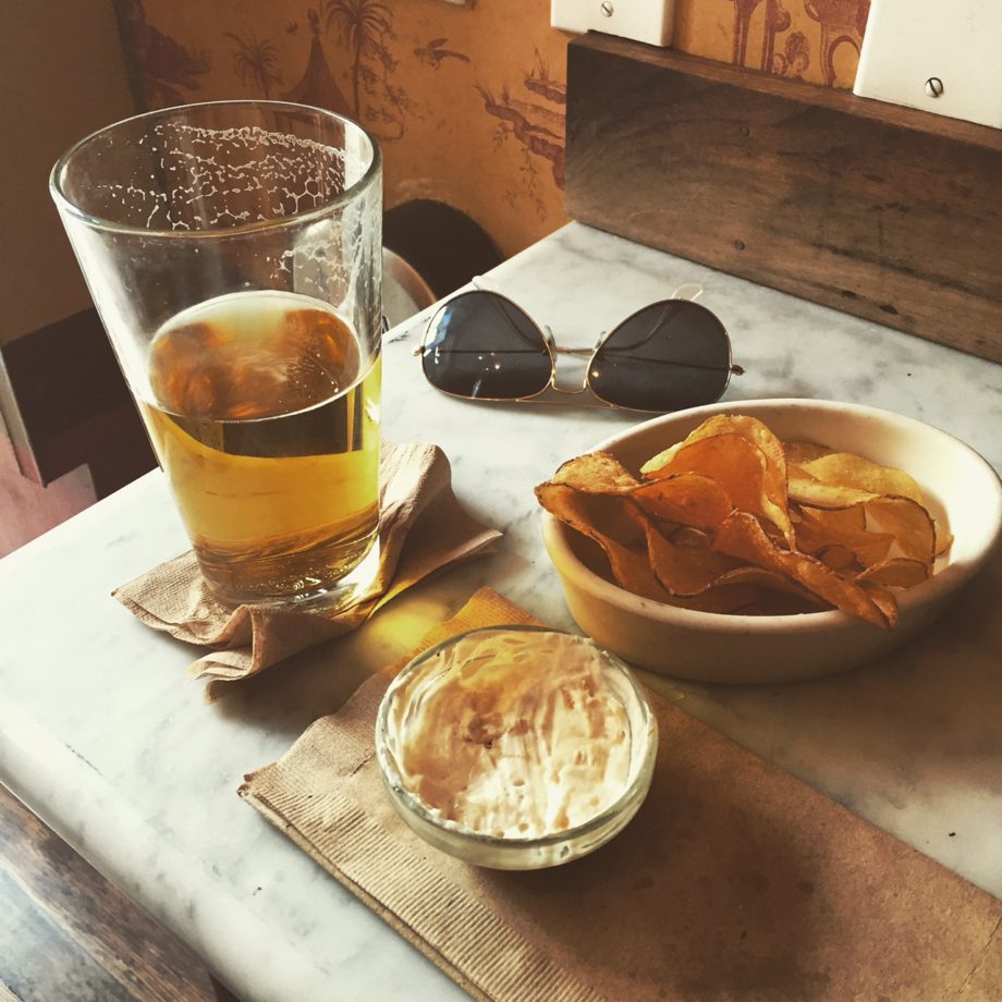 housemade chips at Two Sisters SFO