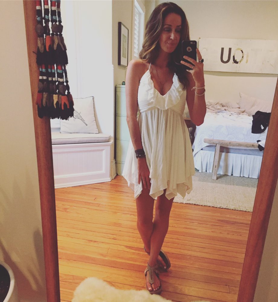 Free People halter dress