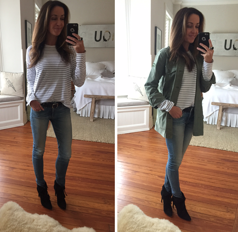 Mother Cadet jacket army